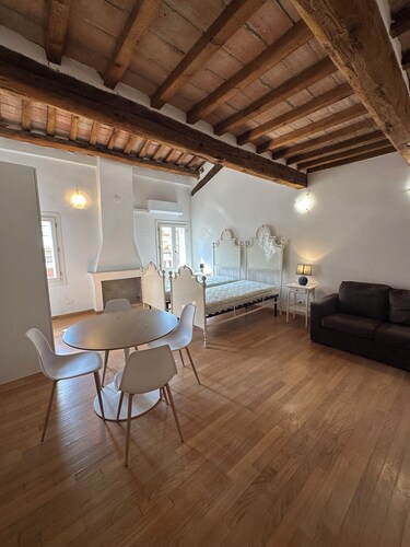 Apartment with kitchen