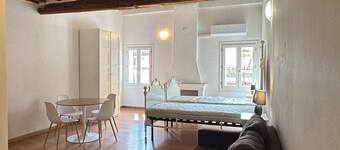 Apartment with kitchen