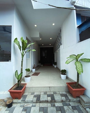 Mostrador para check-in y check-out