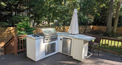 Luxurious 5-bedroom executive home in premier Newport News neighborhood.