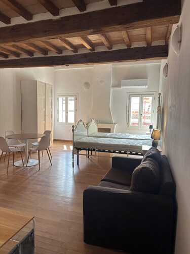 Apartment with kitchen