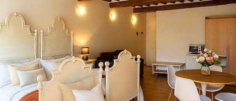 1 室のベッドルーム、インターネット、ベッドシーツ