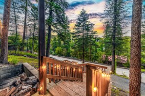 Property grounds - Rowdy Bear Retreat | Mountain Views, Fireplace, Hot Tub, Perfect for Families (Ruidoso)