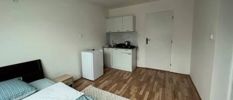 1 غرفة نوم وواي فاي وملاءات أسرّة