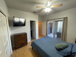 2 slaapkamers, een bureau, gratis wifi, beddengoed