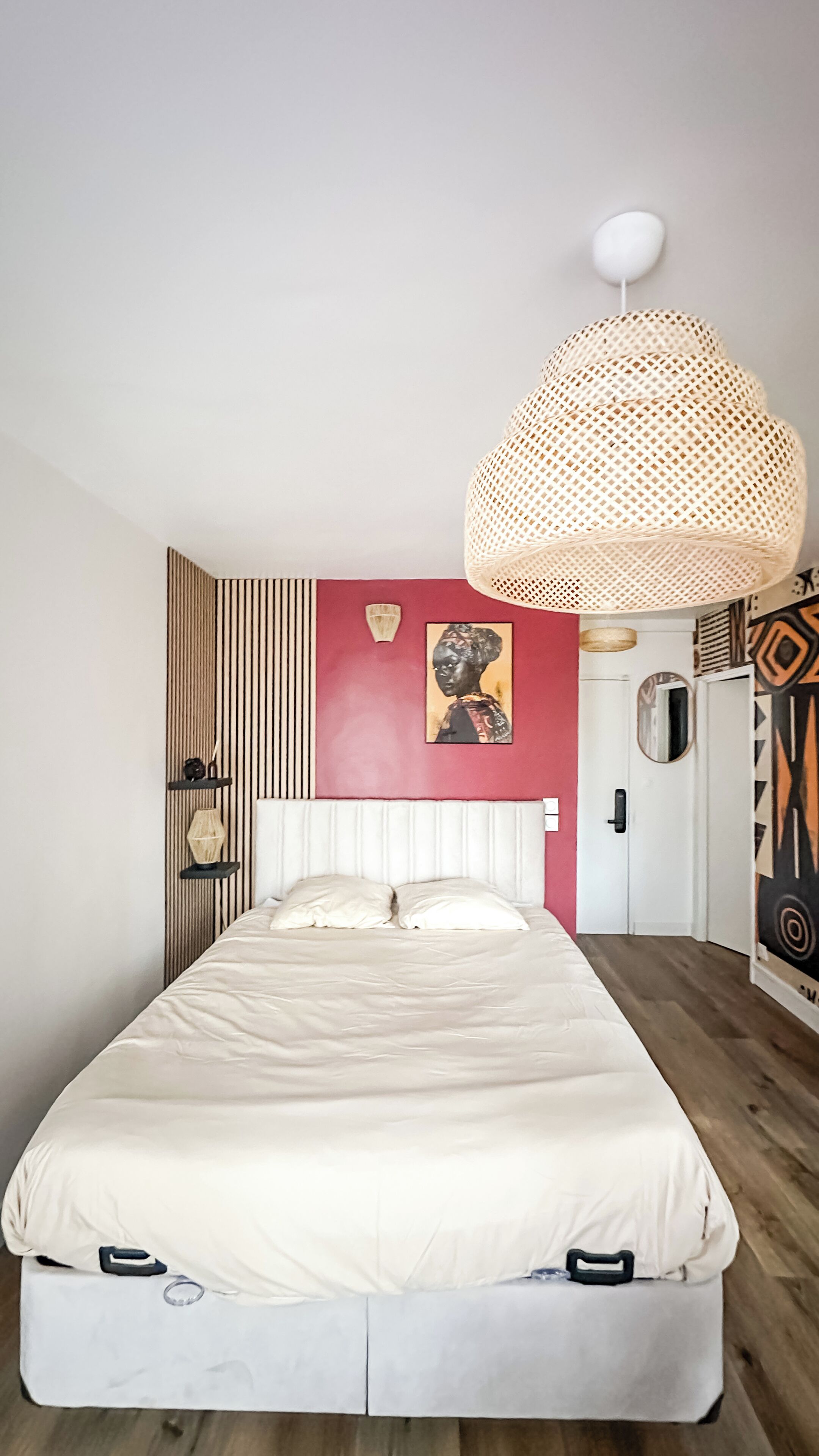 1 bedroom, iron/ironing board, bed sheets