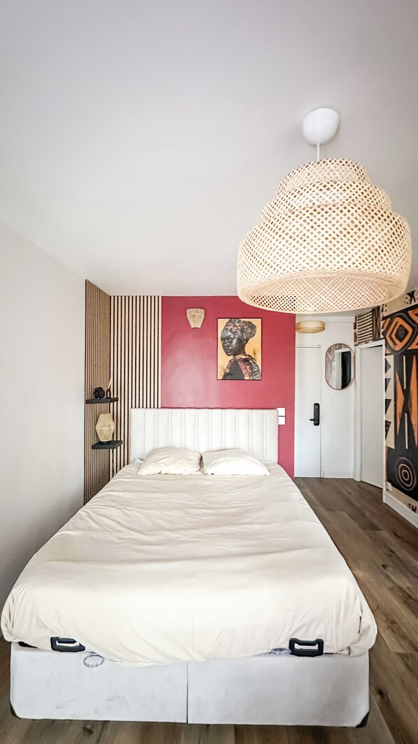 1 Schlafzimmer, Bügeleisen/Bügelbrett, Bettwäsche