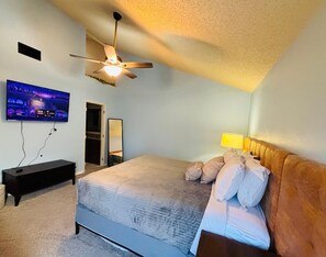 3 soverom, strykejern/-brett, wi-fi (inkludert) og sengetøy