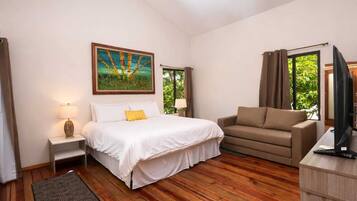 Casa, vista giardino | Ferro/asse da stiro, Wi-Fi gratuito, lenzuola