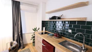 Standard Apartment, 1 Bedroom | Premium bedding, desk, laptop workspace, blackout drapes
