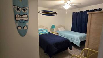 3 bedrooms, iron/ironing board, travel crib, free WiFi