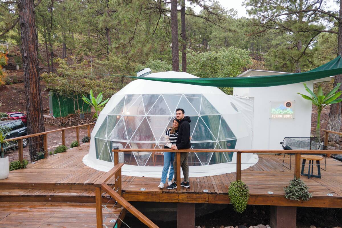 Tent, Berbilang Katil, Private Bathroom, Mountain View | Teres/patio