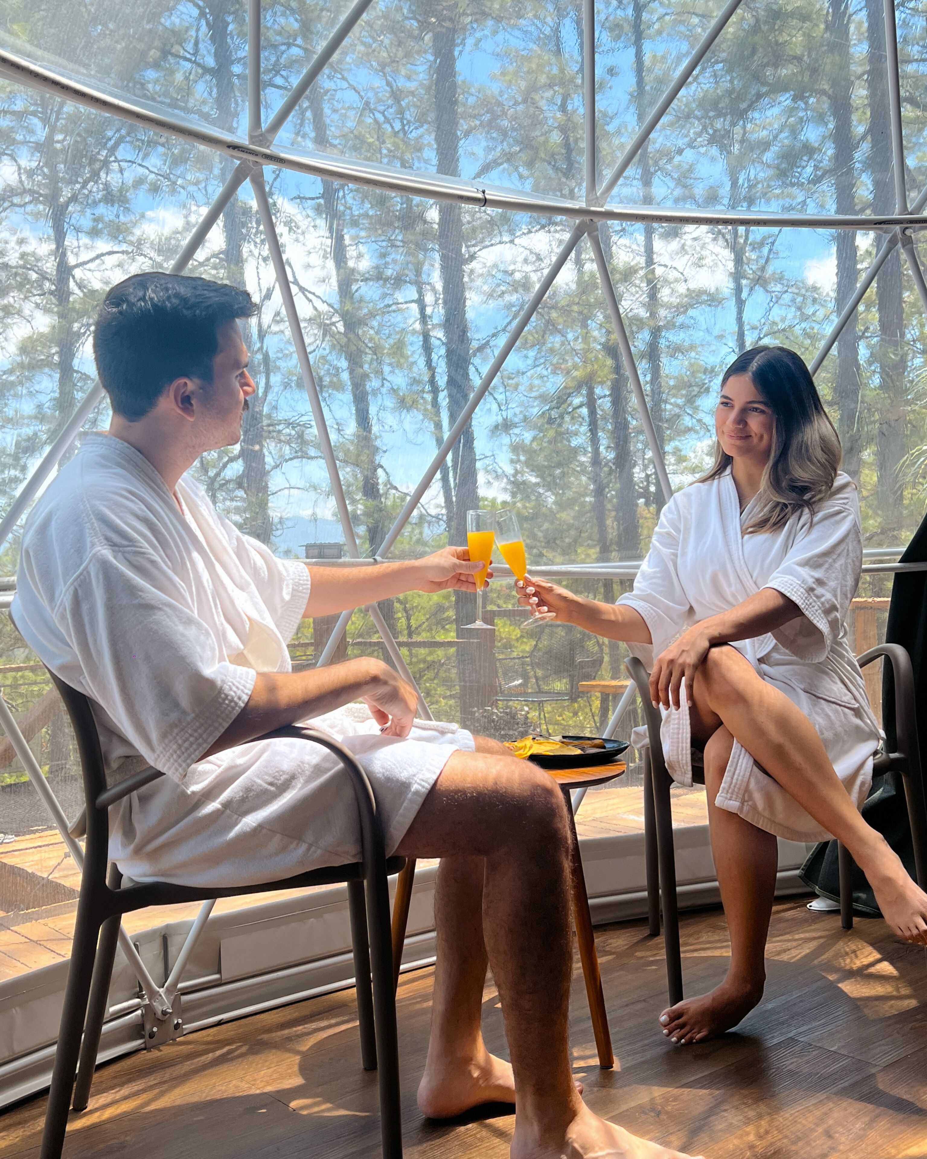 Luxury-Zelt, Mehrere Betten, eigenes Bad, Bergblick | Hochwertige Bettwaren, Daunenbettdecken