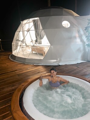 Terrace/patio - Tiny Pines Glamping (Villa de San Antonio)