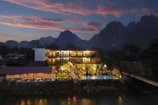 Fassade der Unterkunft