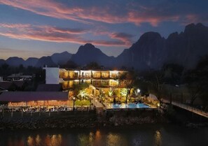 Front of property - Intimate Riverside Resort (Vang Vieng)