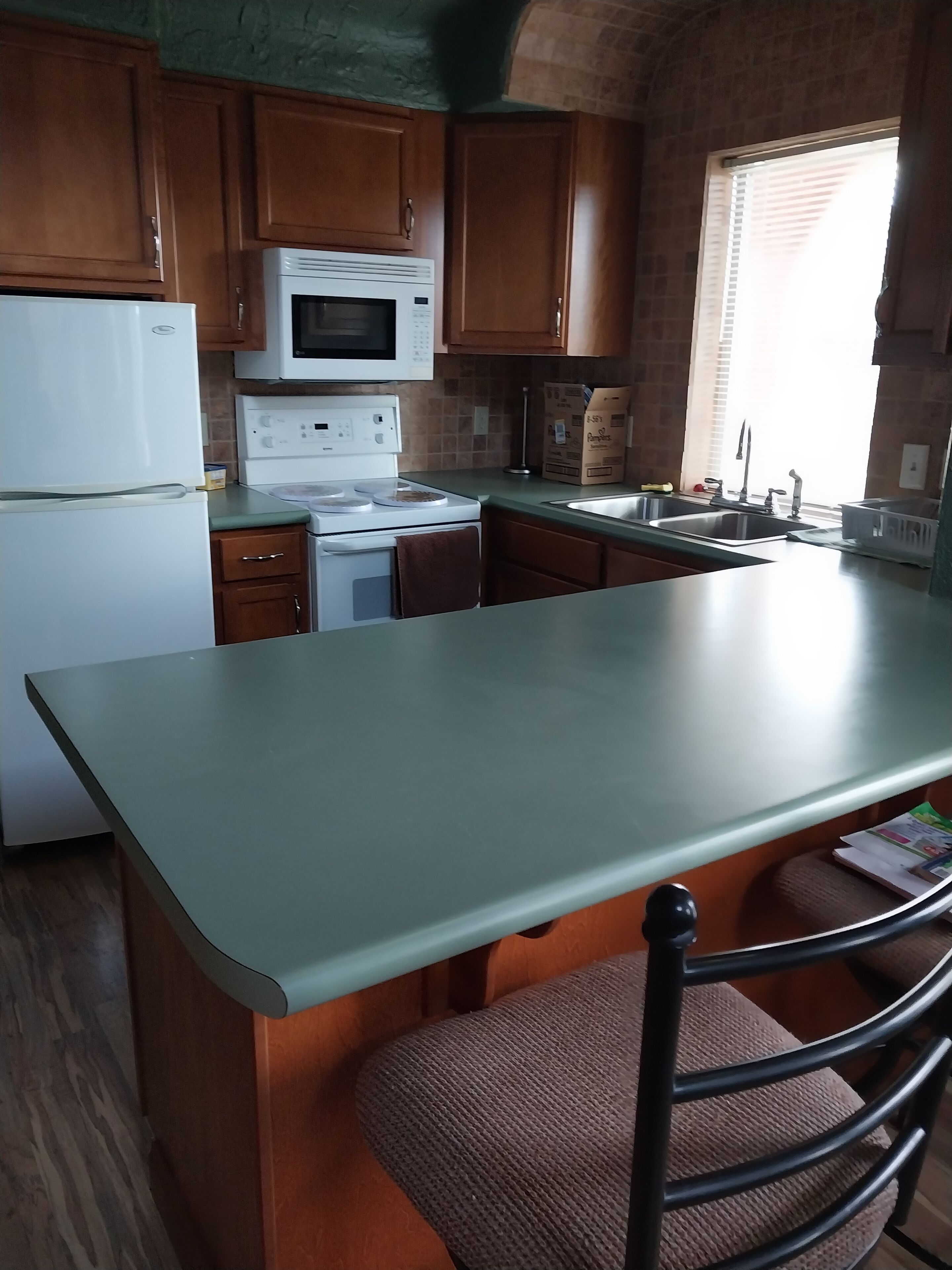 Microwave, oven, stovetop