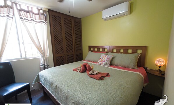 2 bedrooms, free WiFi, bed sheets, wheelchair access