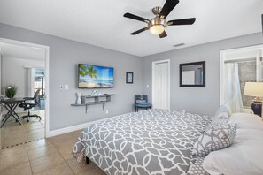 3 bedrooms, iron/ironing board, WiFi, bed sheets