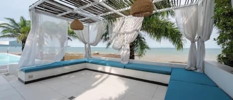 Private beach nearby