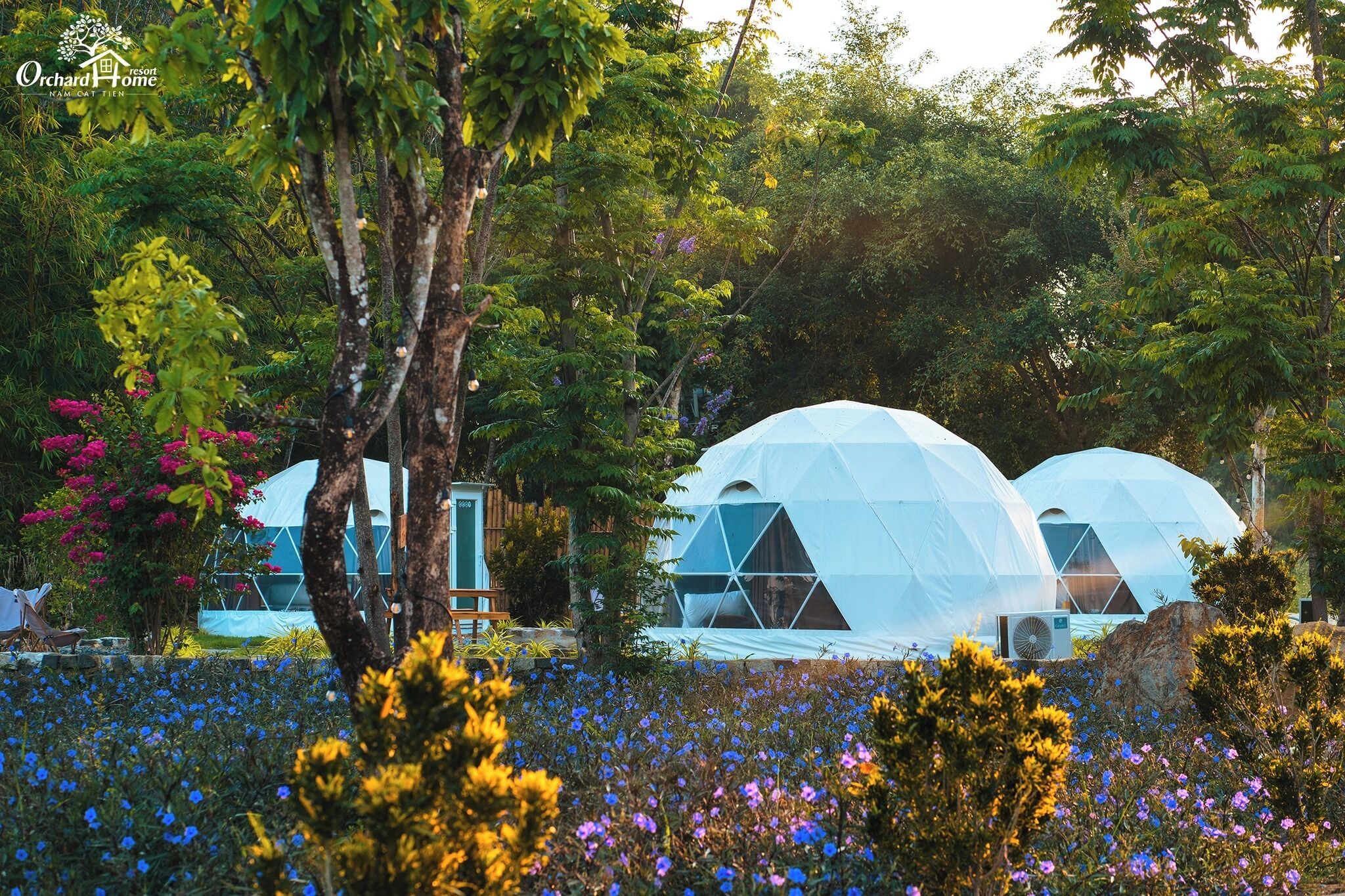 Deluxe Tent, Patio, River View | Individually decorated, individually furnished, desk, soundproofing