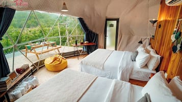 Barraca luxo, varanda, vista para o rio | Individualmente decorados, individualmente mobiliados, escrivaninha