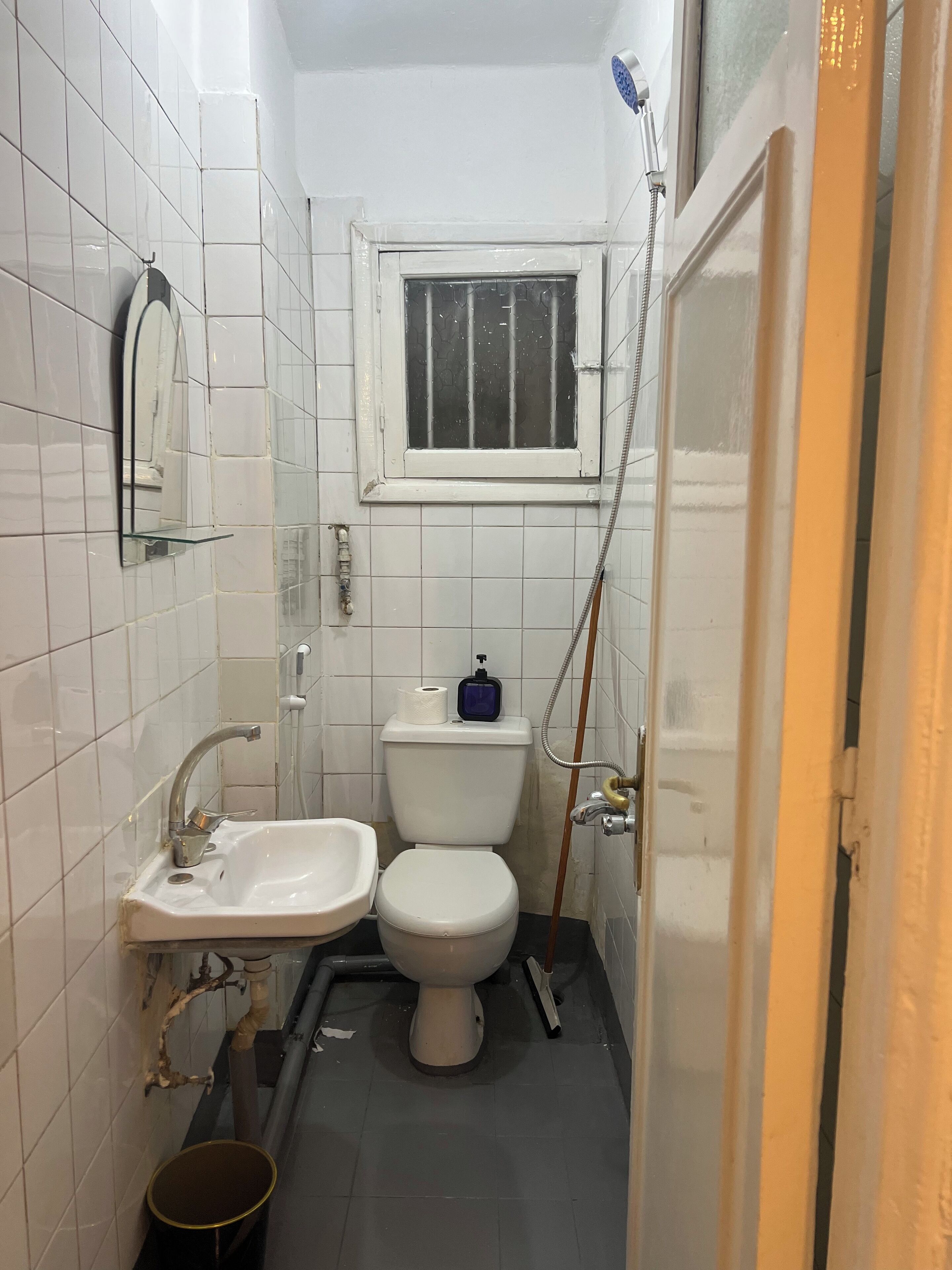 Towels, soap, toilet paper