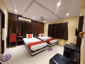 Habitación superior con 2 camas individuales | Sistema de insonorización