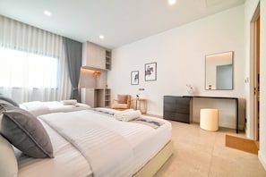 5 habitaciones, wifi gratis y ropa de cama