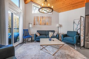 TV connectée, cheminée