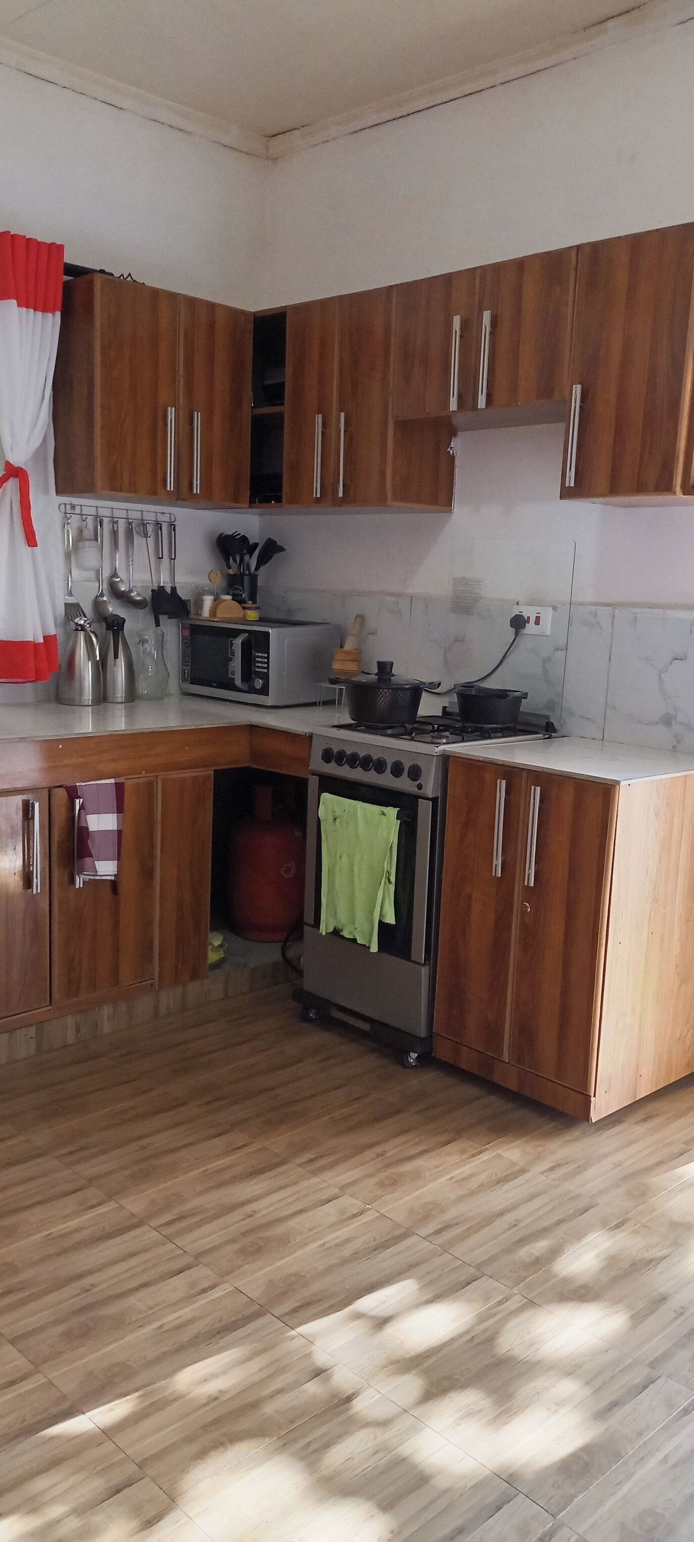 Familienbungalow, Gartenblick | Eigene Küche