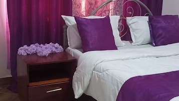 Individually decorated, individually furnished, free WiFi, bed sheets