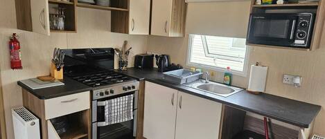 Microwave, oven, stovetop