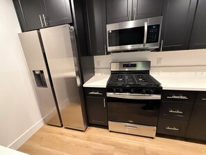 Microwave, oven, stovetop