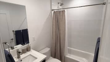 Towels, soap, toilet paper