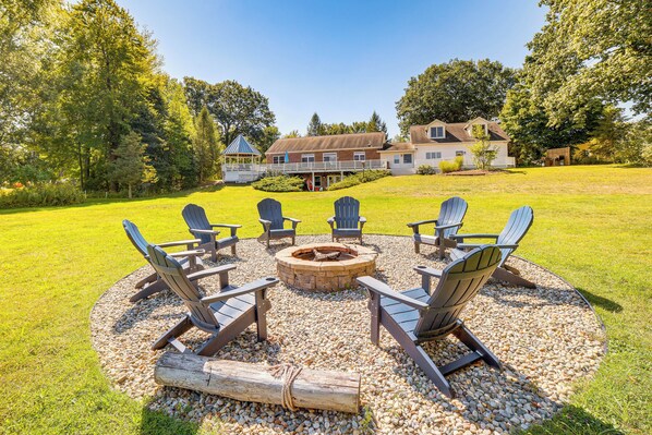 Enceinte de l’hébergement