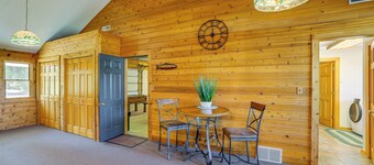 Live Large on Saddle Lake! Family Home w/ Dock