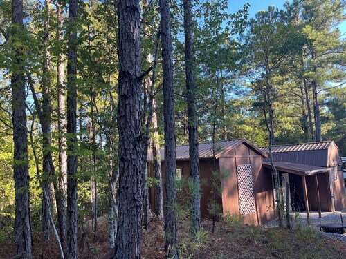Rest-Relax-Reconnect-Renew in beautiful, serene, wooded, gated Lake Martin Cabin