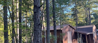 Rest-Relax-Reconnect-Renew in beautiful, serene, wooded, gated Lake Martin Cabin