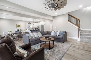 TV connectée, cheminée