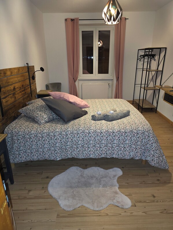 3 chambres, Wi-Fi, literie fournie