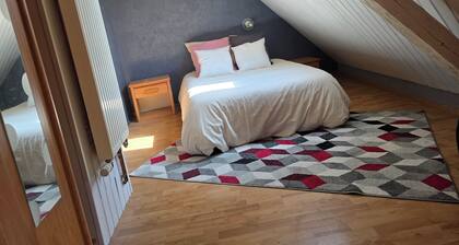 Belle maison alsacienne, sur la route des vins, aux pieds du Haut-Koenigsbourg