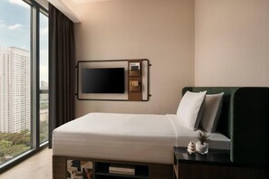 2 Schlafzimmer, Zimmersafe, Schreibtisch, Bügeleisen/Bügelbrett