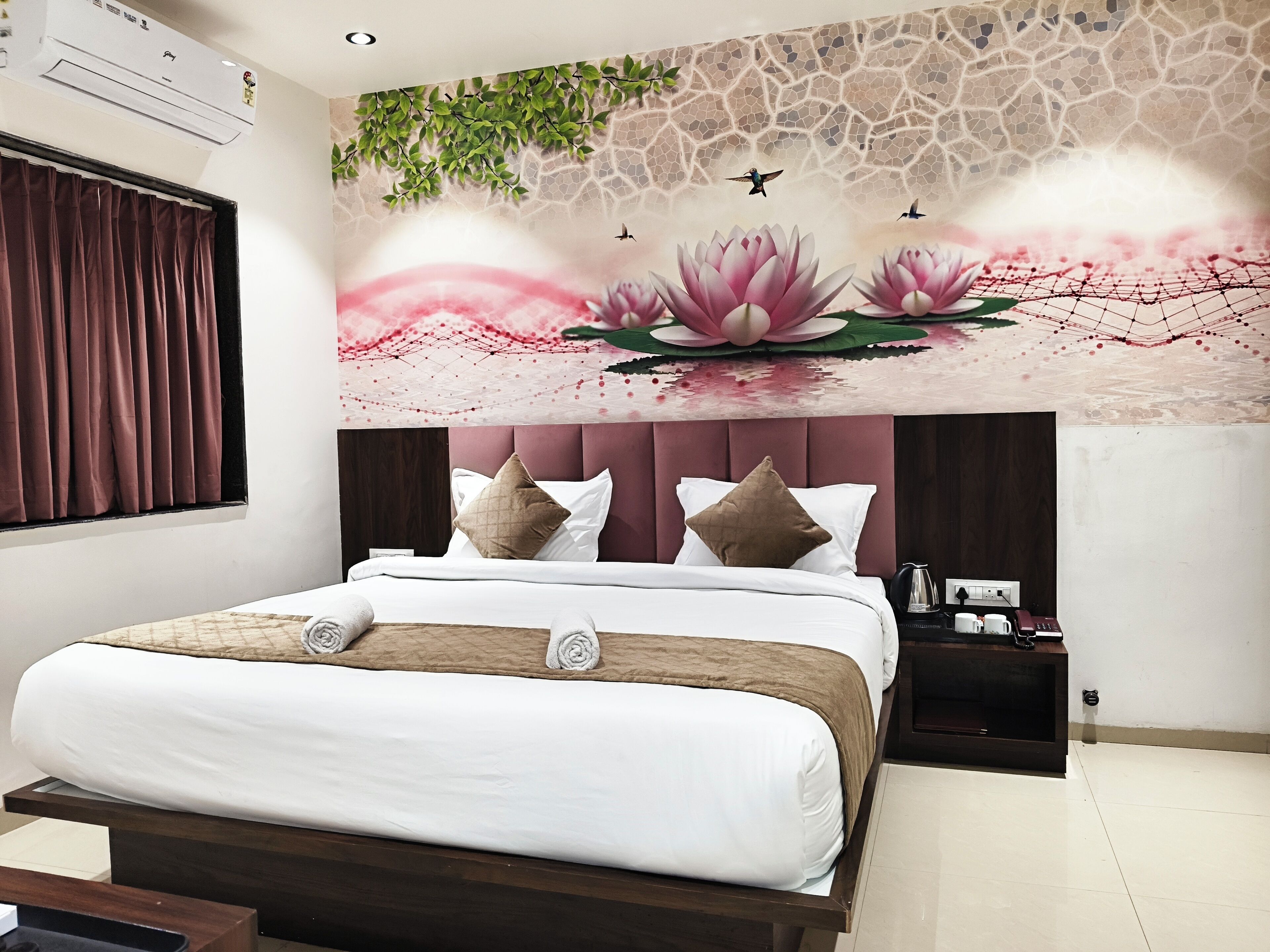 Deluxe dubbelrum | Strykjärn/strykbräda och gratis wi-fi