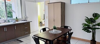 Nouméa • 1-bedroom garden & A/C, near beaches