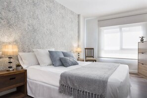 1 habitación, tabla de planchar con plancha, internet y ropa de cama 