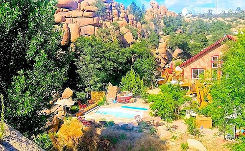 Rejuvenating Tree House Getaway with Pool Access in Prescott, Arizona
