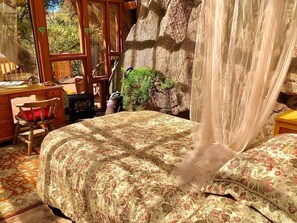1 chambre, bureau, Wi-Fi, draps fournis