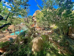 Property grounds - Rejuvenating Tree House Getaway with Pool Access in Prescott, Arizona (Prescott)