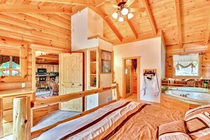 4 bedrooms, desk, iron/ironing board, WiFi